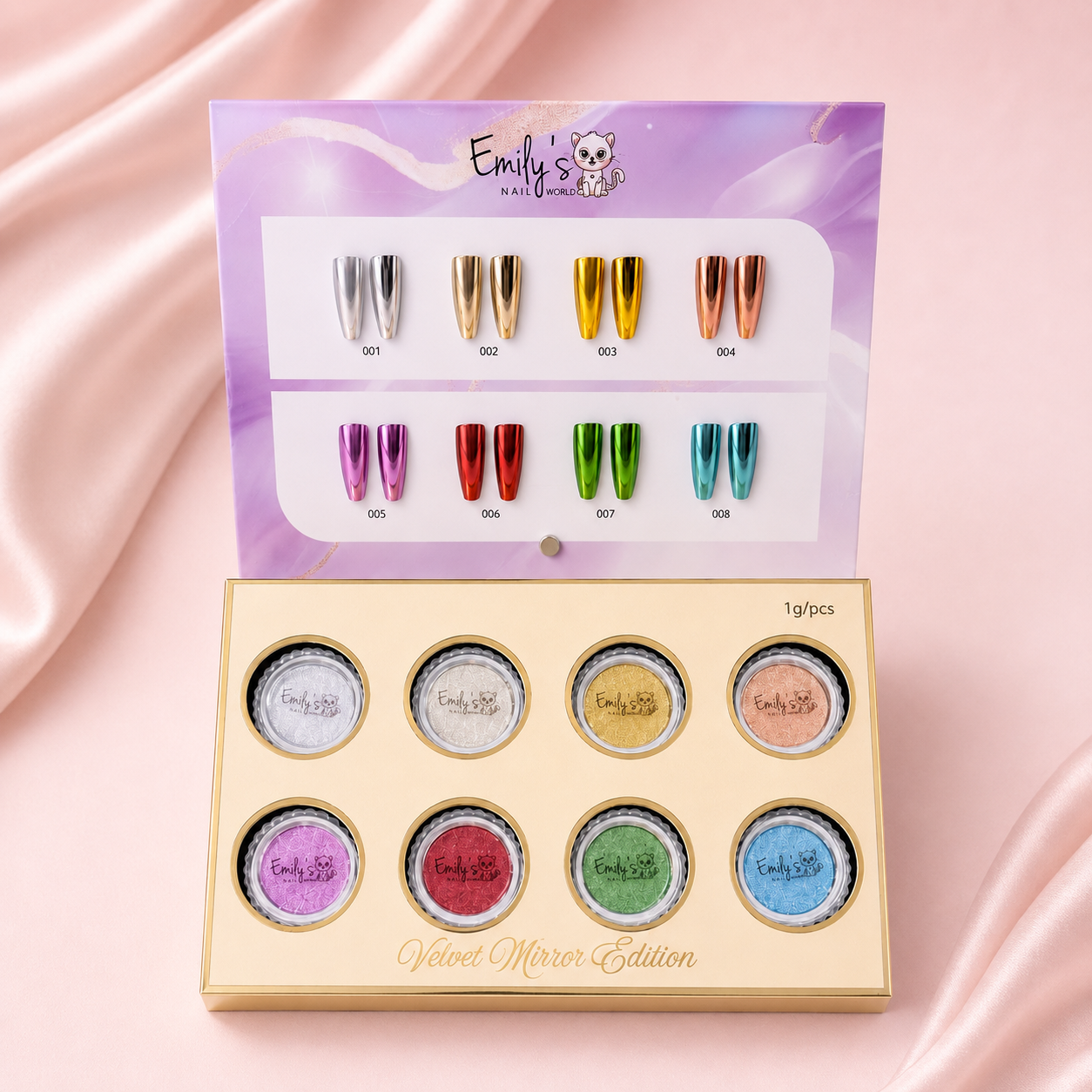 Velvet Mirror Edition Chrome Set