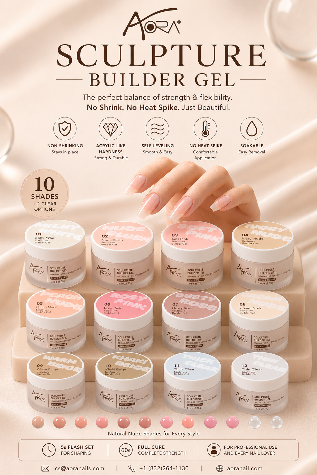 AORA Sculpture Builder Gel