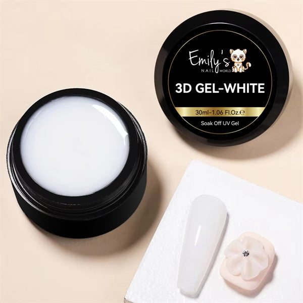 3D Gel - Milky White