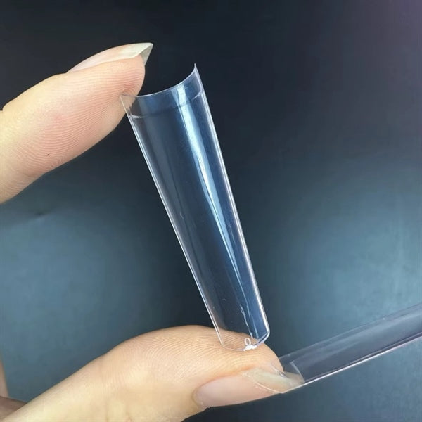 XXL Coffin No C Refill Size 4567 (600pcs Bag) - Clear Tips