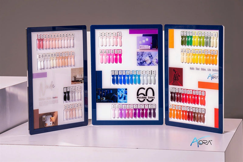 Aora Acrylic Powder Collection – 60 Colors (2oz Jars)