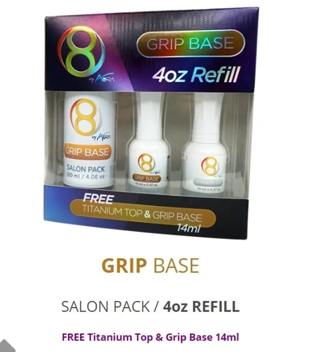 Aora Grip Base - Refill 4oz