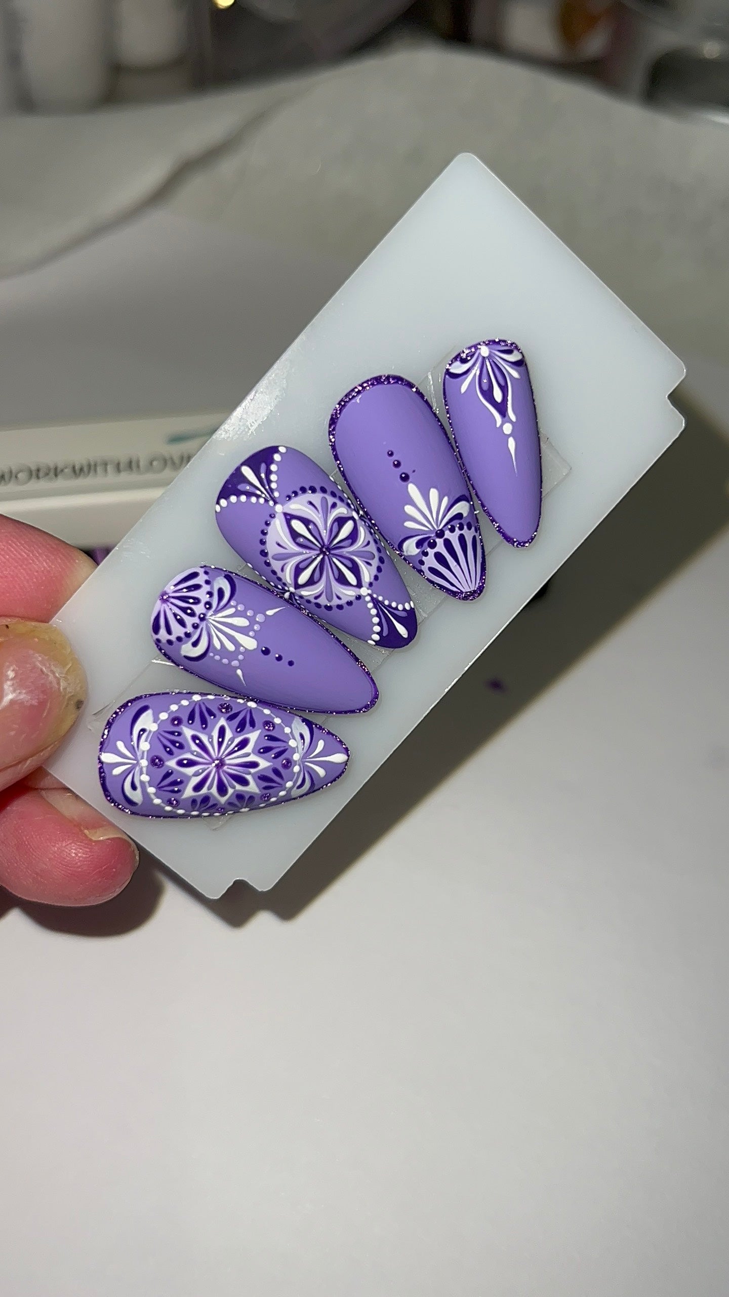 Brocade Nail Art Online Class