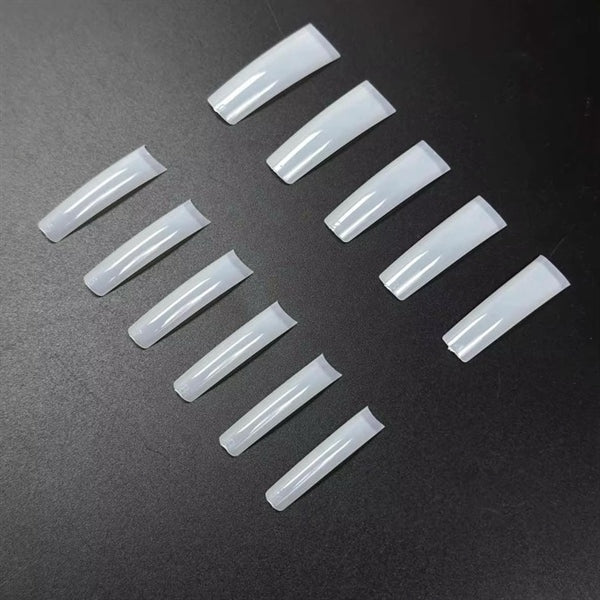 (50 Bags - Natural) XXL New Straight Tapered Square 11 Size 0-10 495pcs Tips