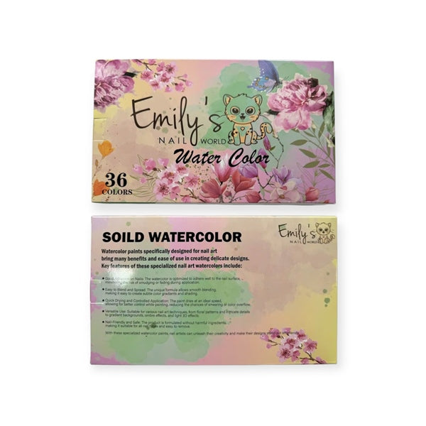 36 Water Colors Set