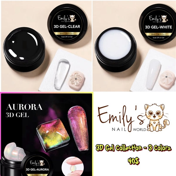 3D Gel Collection - 3 Colors