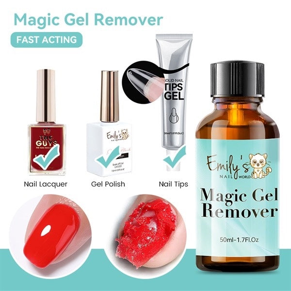 Magic Nail Gel Remover - 50ml (1 unit)
