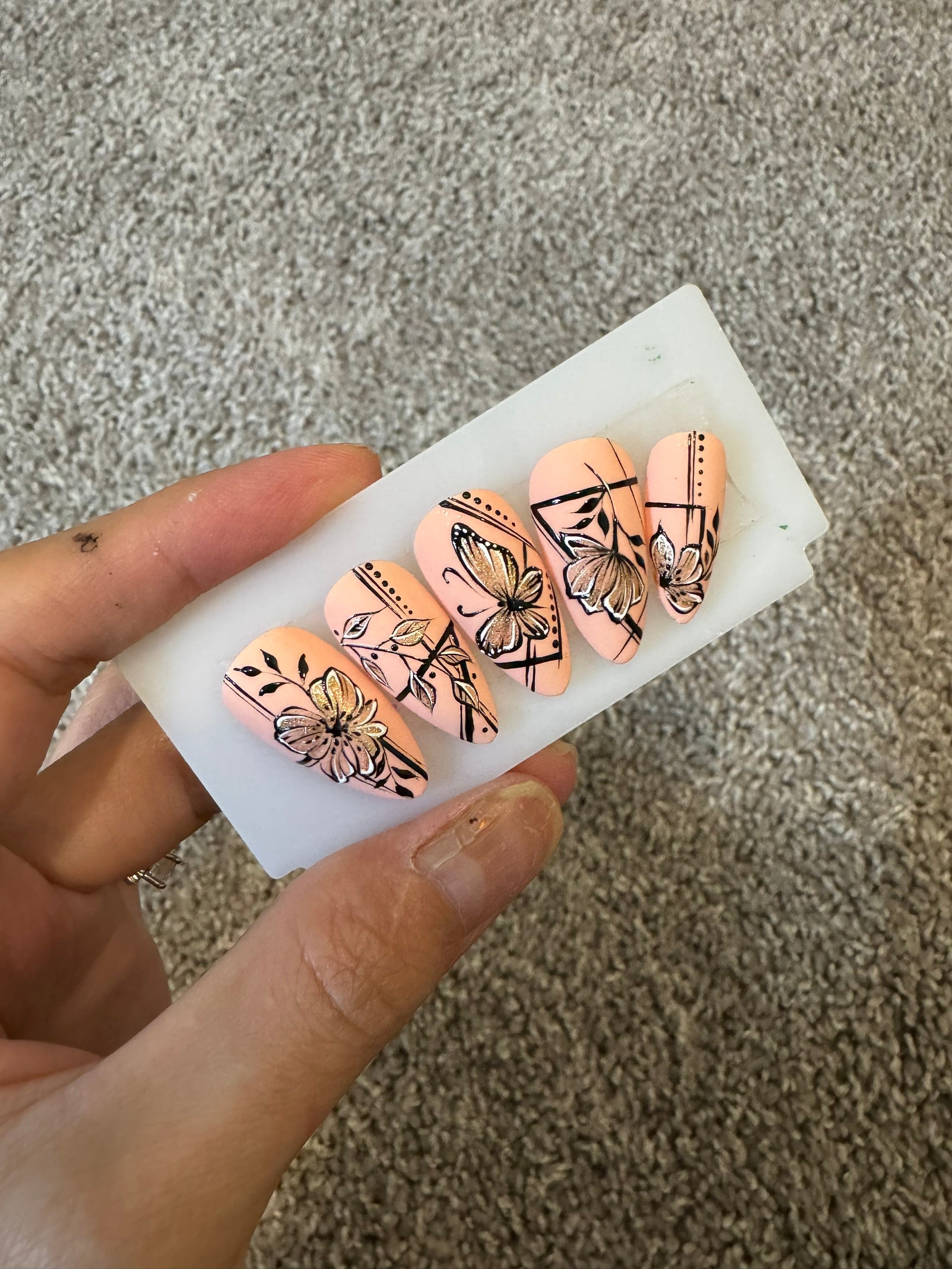 Brocade Nail Art Online Class