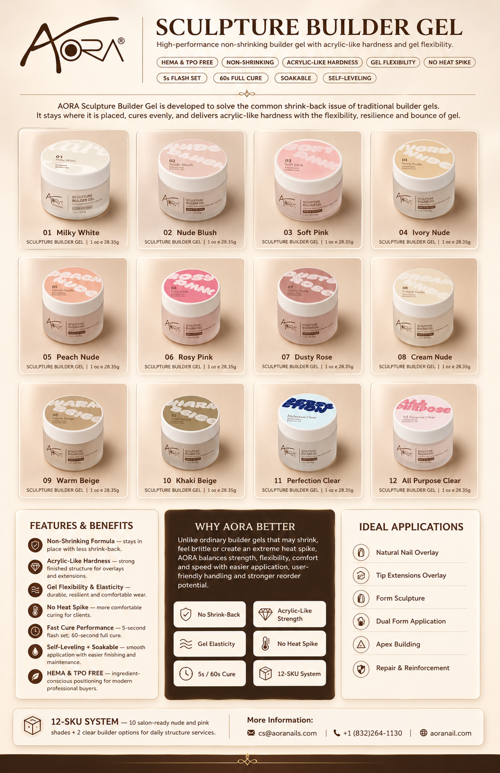AORA Sculpture Builder Gel