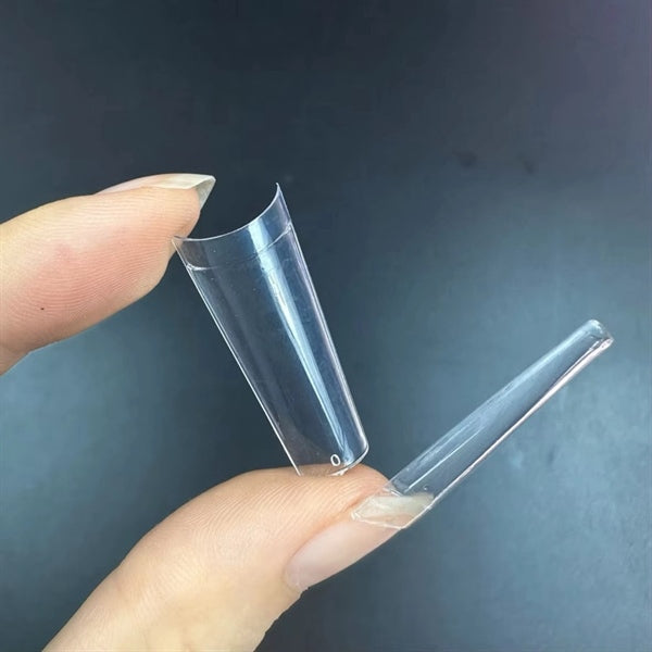 XL Coffin No C (500pcs Box) - Clear Tips