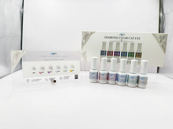 DIAMOND CLEAR CAT EYE - 6 PRECISION COLORS