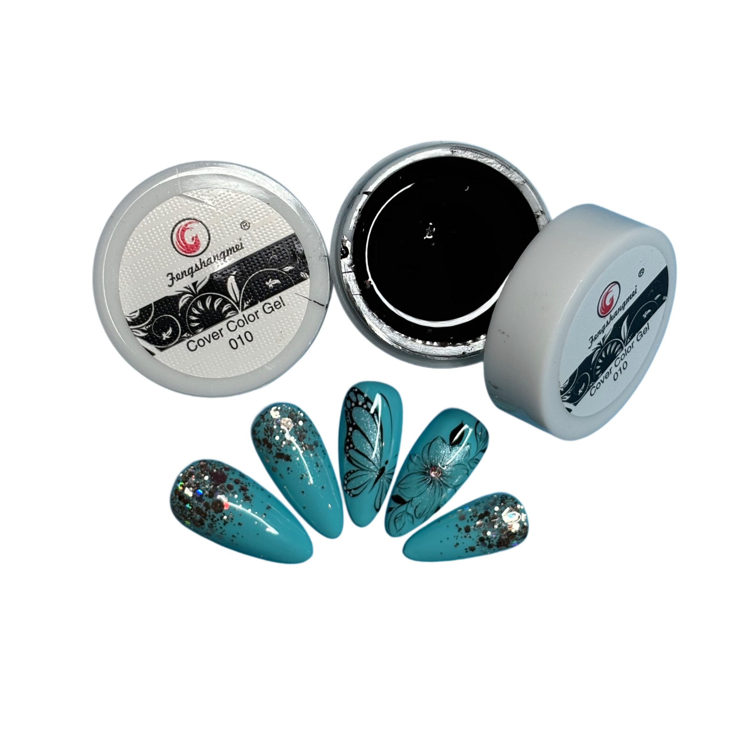 Black - Gel paint