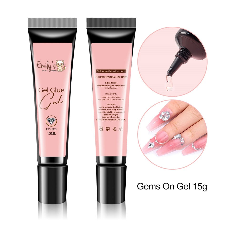 Glue Gel (Gems on Gel) - Tube 15g