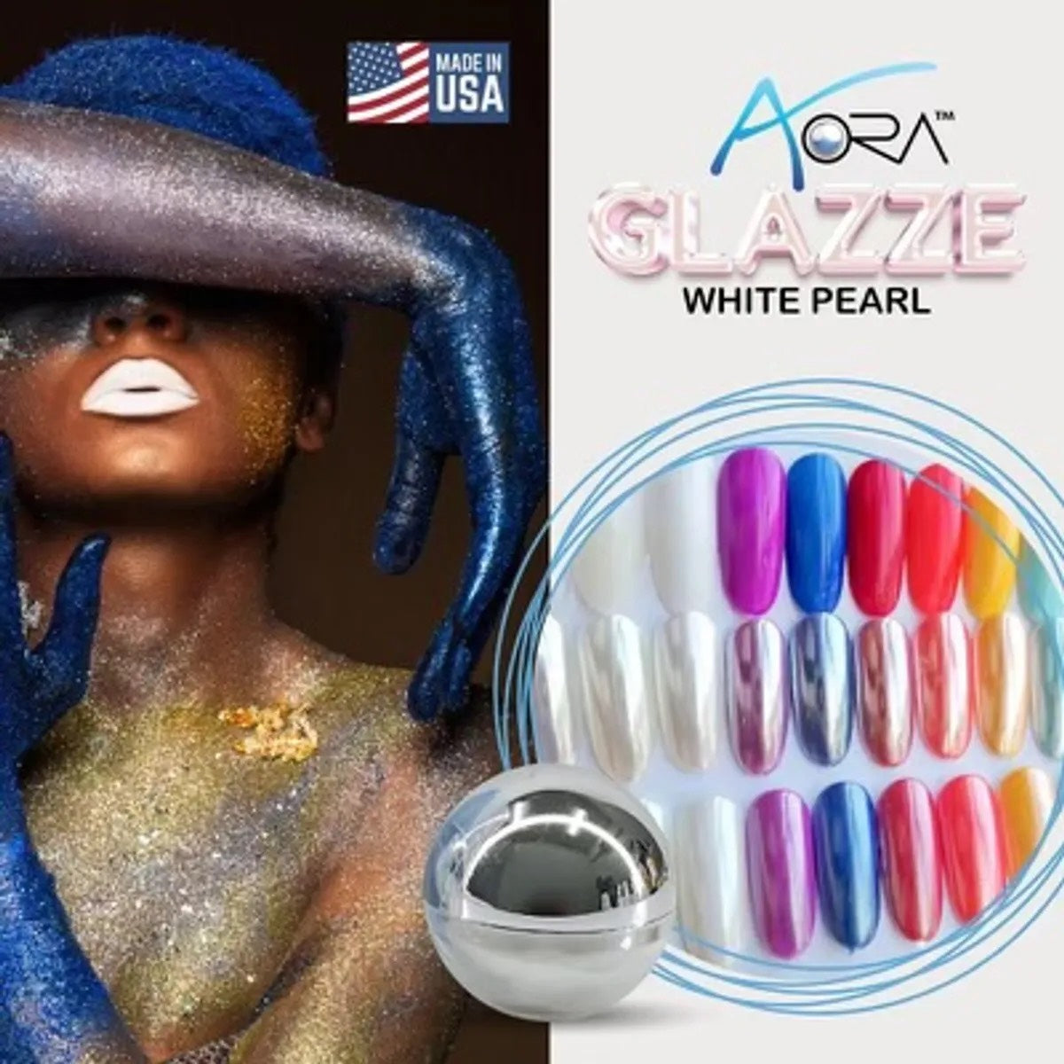 Aora Glazze - White Pearl