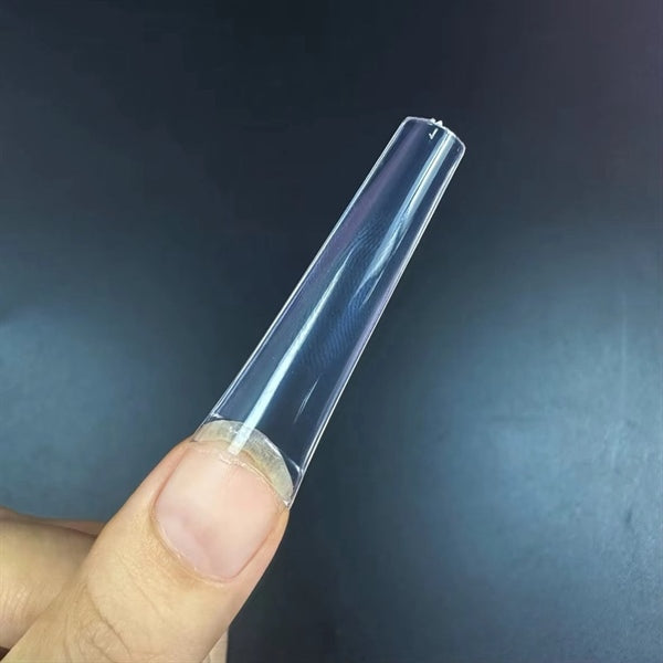 XXL Coffin No C Refill Size 4567 (600pcs Bag) - Clear Tips