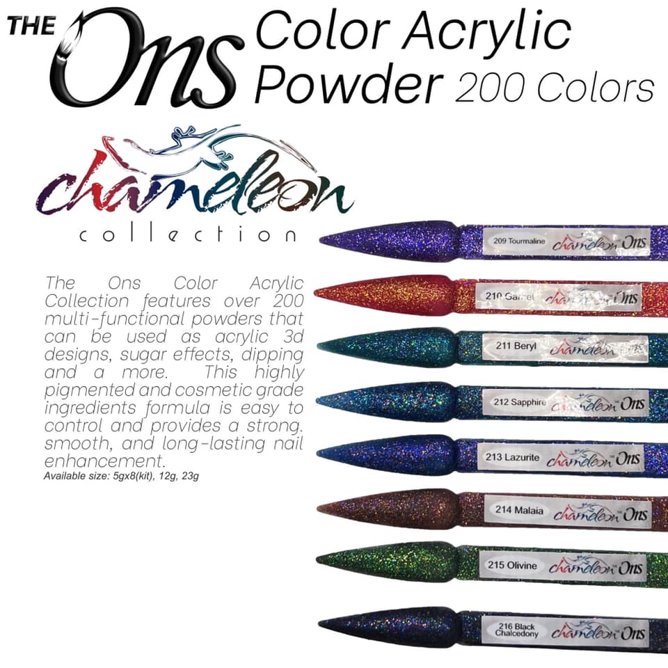ONS 3D Powder (8 Colors/Set) - Chameleon