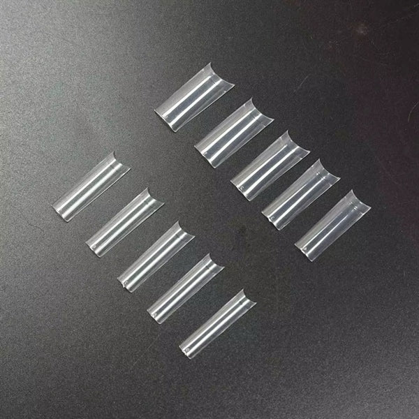 XL Square No C 10 Size 0-9 (500pcs Bag) - Clear Tips