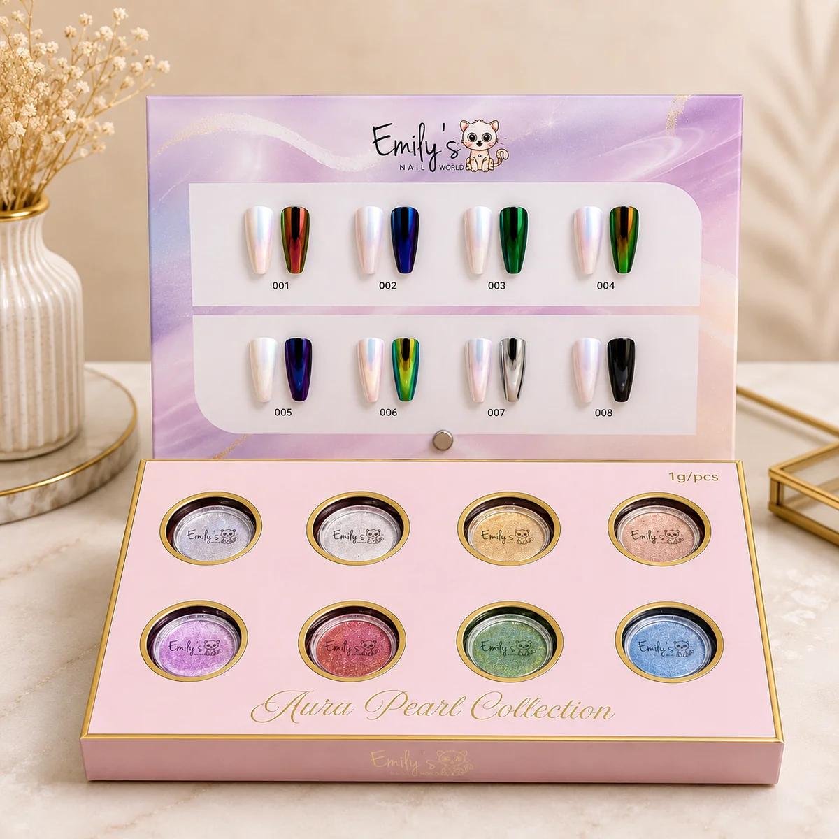 Aura Pearl Collection Chrome Set