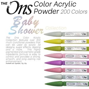 ONS 3D Powder (8 Colors/Set) - Baby Shower