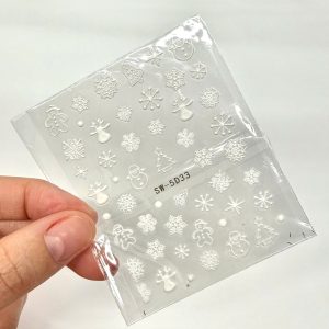 5D Christmas Nail Sticker - SW-5D33