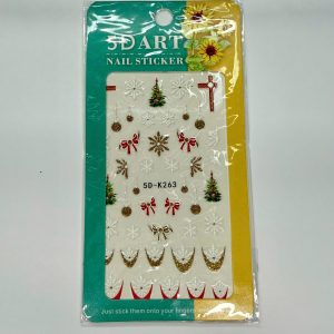 5D Christmas Nail Sticker - K263