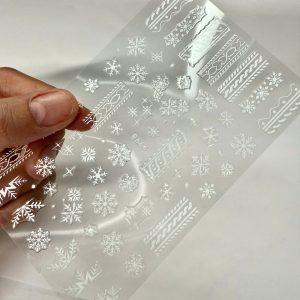 5D Christmas Nail Sticker - F998 (W)