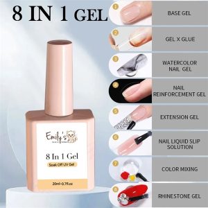 8IN1 Glue Gel (Pink Bottle) - 20ml