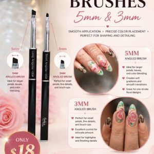 Combo 2 Angled Brushes