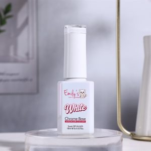 White Chrome Base Gel - 1 Step White